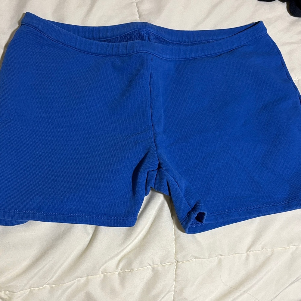 Calvin Klein Vibrant Blue Bike Shorts